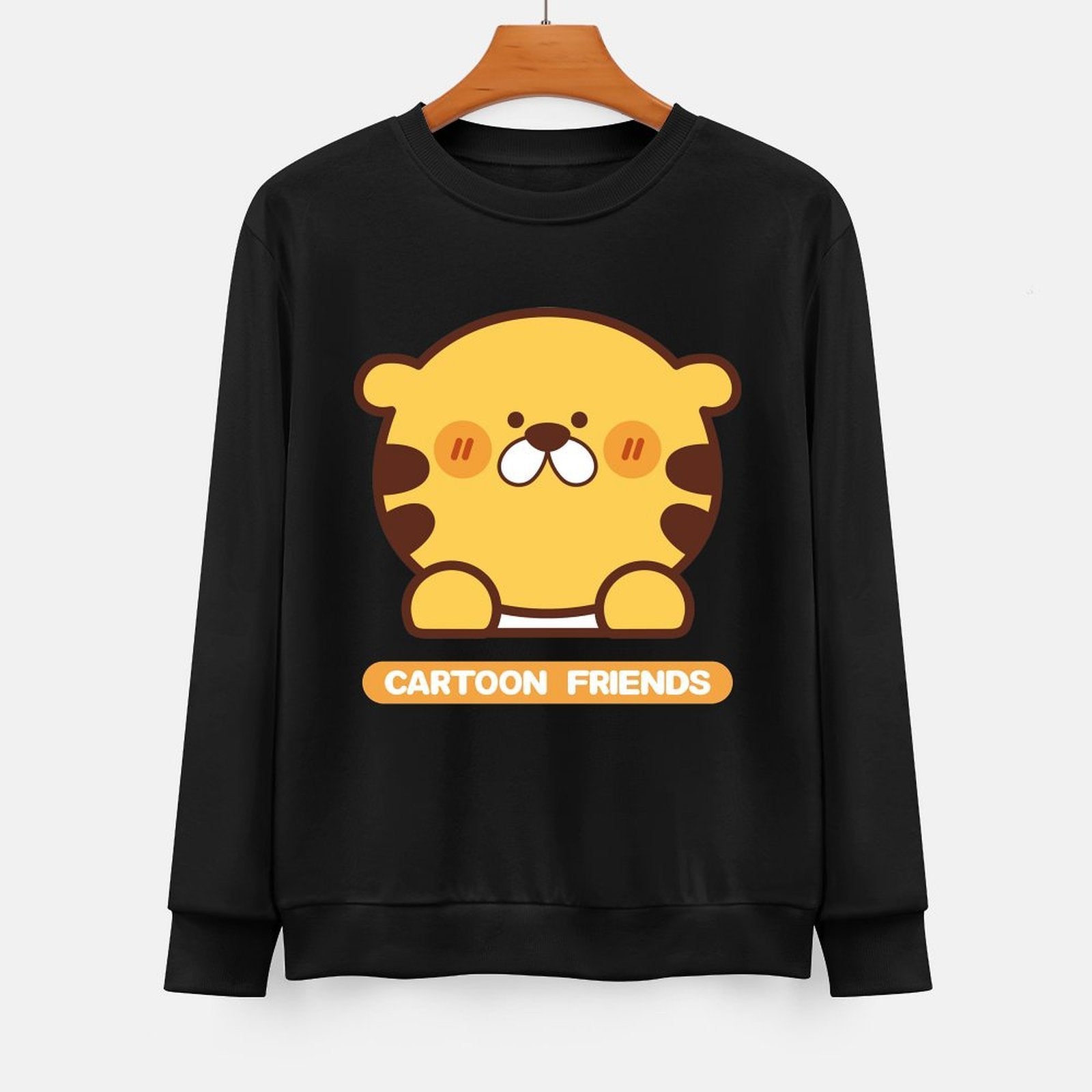 Front Patterned Long Sleeve TopSoftFeel Outdoor